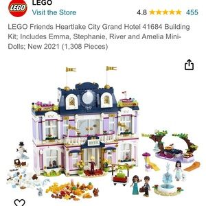 New in box! Grand Hotel Lego Friends! 41684!
